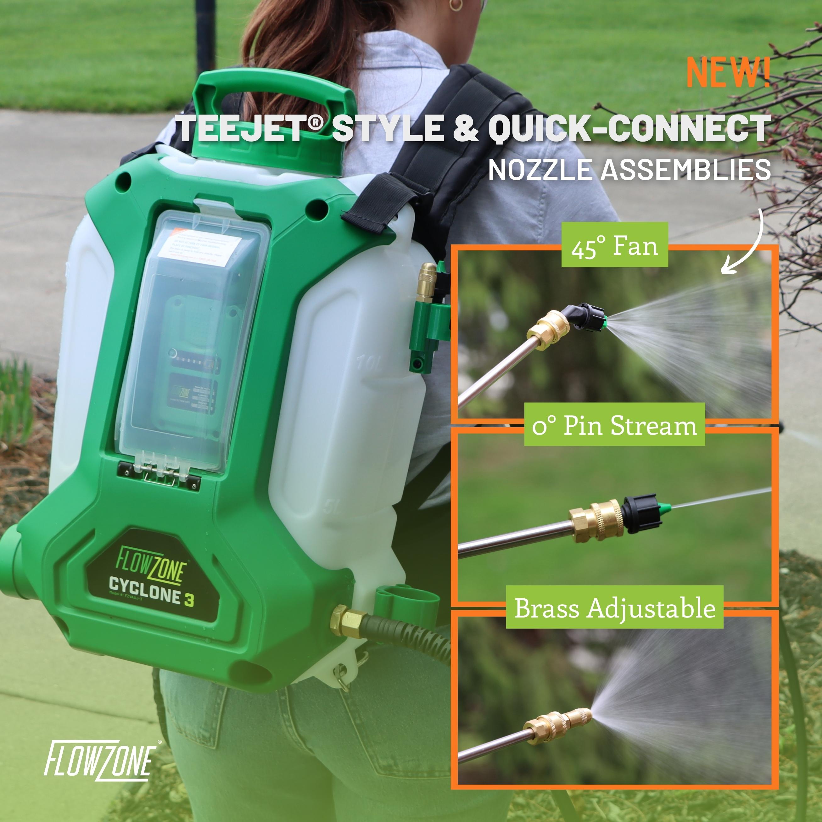 Cyclone 3 Battery Powered Backpack Sprayer (4-Gallon)