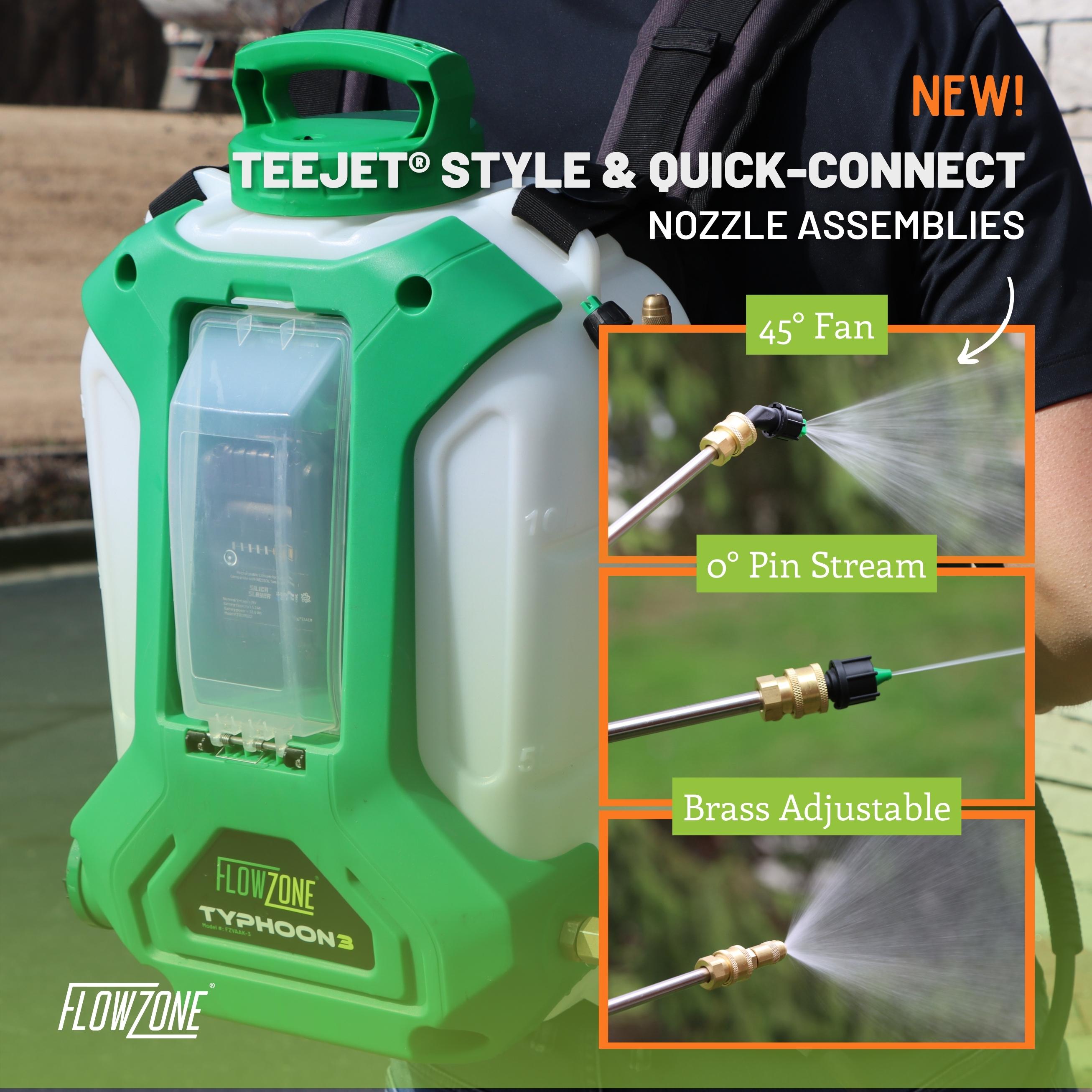 Typhoon 3 Battery Powered Backpack Sprayer (4-Gallon)
