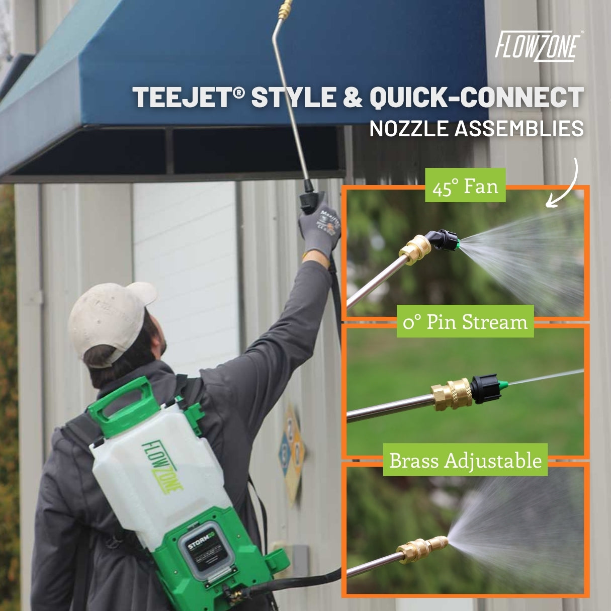 Storm 2-Gallon SwapTank Battery-Powered Sprayer