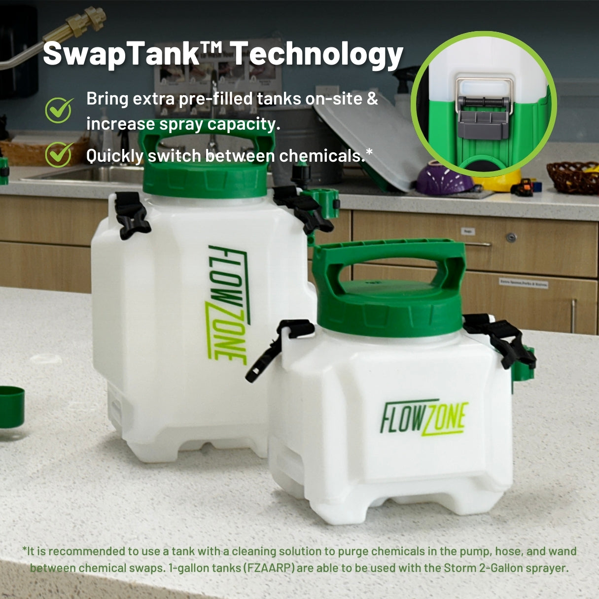 Storm 2-Gallon SwapTank Battery-Powered Sprayer