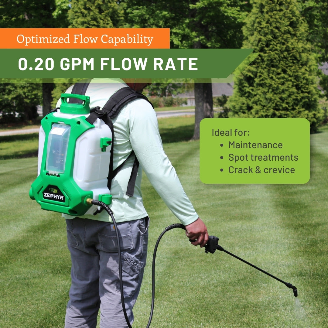 Zephyr Battery-Powered Backpack Sprayer (4-Gallon)