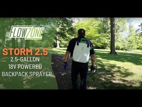 Storm 2.5 Variable Pressure 5-Position Battery Backpack Sprayer (2.5-Gallon)